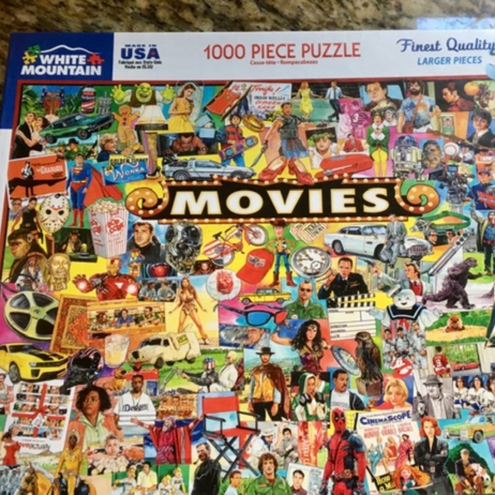 White Mountain Puzzle 1000 Movies